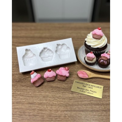 Molde de Silicone Cupcakes Charme - 1454
