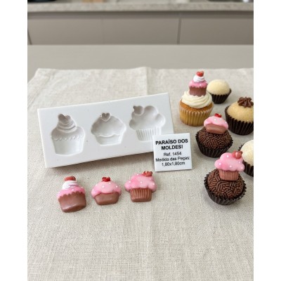 Molde de Silicone Cupcakes Charme - 1454