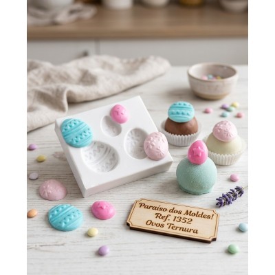 Molde de Silicone Ovos Ternura - 1352
