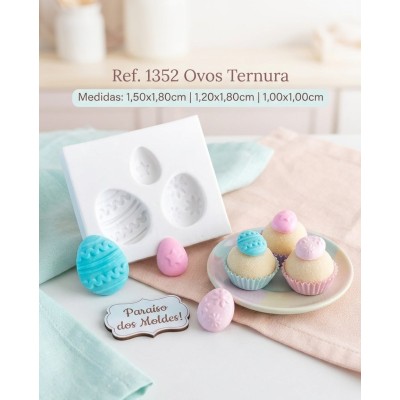 Molde de Silicone Ovos Ternura - 1352