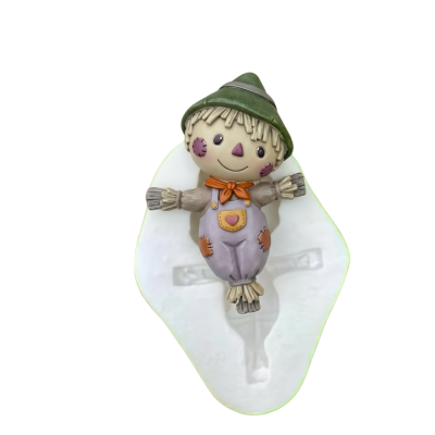Molde de Silicone Confeitaria Biscuit Espantalho Fofuxo