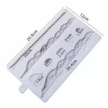 PM948 PLACA CROCHÊ TRANÇA 