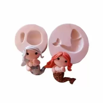 MOLDE DE SILICONE KIT PRINCESAS 1 - PM1193