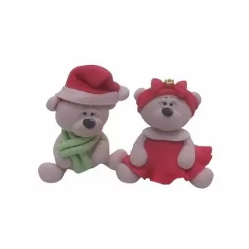 PM1070 CASAL URSO NOEL LOVE