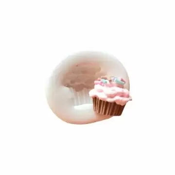 MOLDE DE SILICONE CUPCAKE FOFO - PM1202
