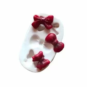 Molde de Silicone Laços...