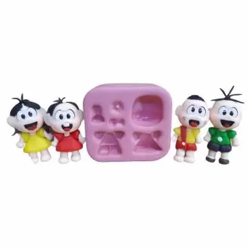 Molde de Silicone Turminha...