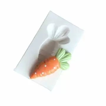 Molde de Silicone Cenoura...
