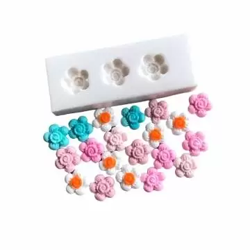 Molde de Silicone Trio de...