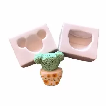 Molde de Silicone Cacto +...