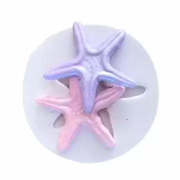 Molde de Silicone Estrela...