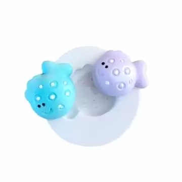Molde de Silicone Peixe...