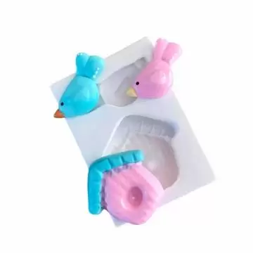 Molde de Silicone Casa e...