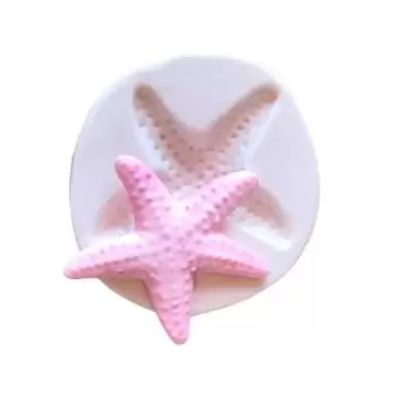 Molde de Silicone Estrela...
