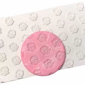 Molde de Silicone Textura...