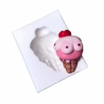 Molde de Silicone Sorvete...