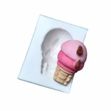 Molde de Silicone Casquinha...