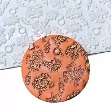 Molde de Silicone Textura...