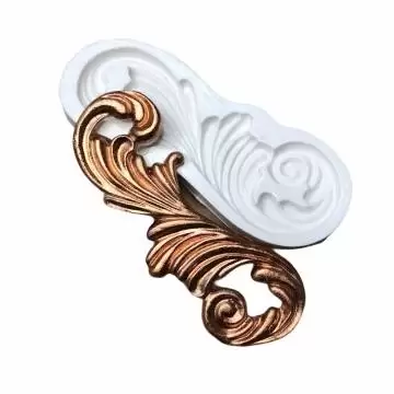 Molde de Silicone Arabesco...
