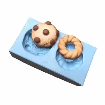 Molde de Silicone Cookes e...