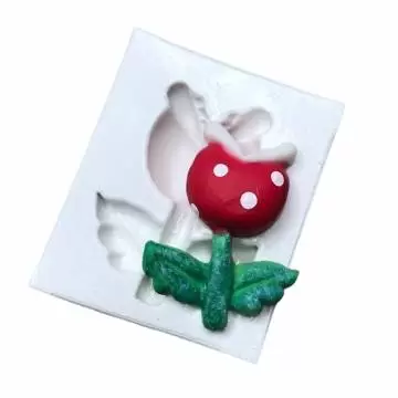 Molde de Silicone Flor...