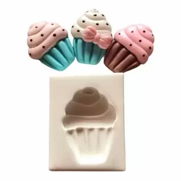 Molde de Silicone Cupcake...