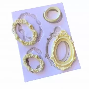 Molde de Silicone Molduras...