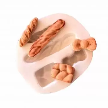 Molde de Silicone Pães...