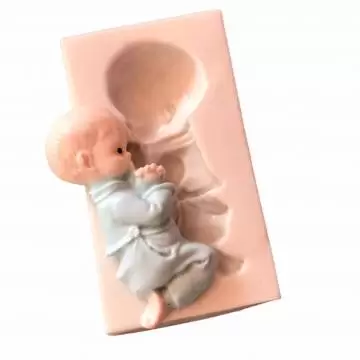 Molde de Silicone Menino...