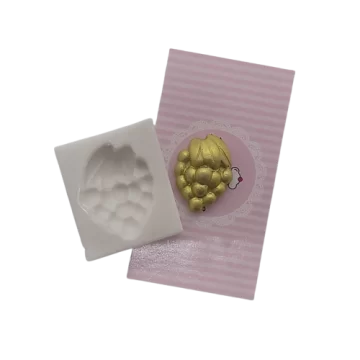 Molde de Silicone Cacho De...