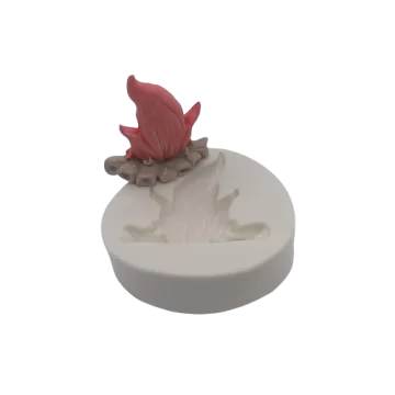 Molde de Silicone Fogueira...