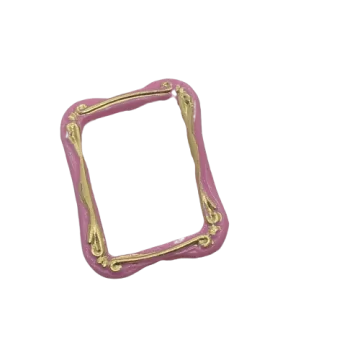 Molde de Silicone Moldura...