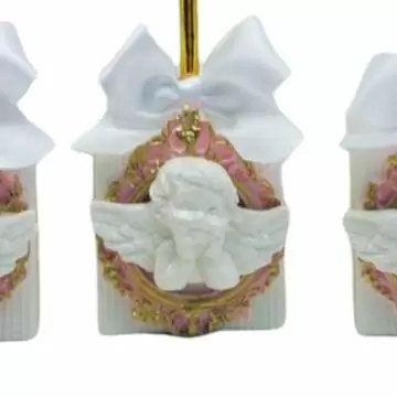 Molde De Silicone Anjo Com...