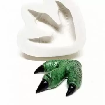 Molde de Silicone Pata...