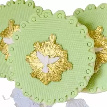 Molde de Silicone Pombinha...