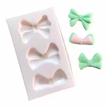 Molde de Silicone Laços...