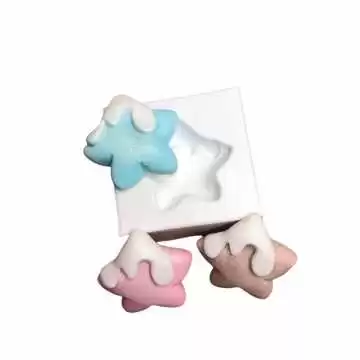 Molde de Silicone Estrela...