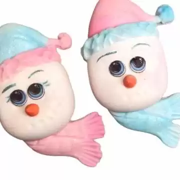 Molde de Silicone Carinha...