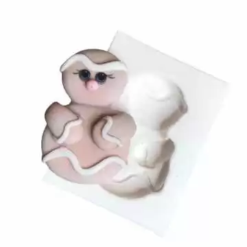 Molde de Silicone Biscoito...