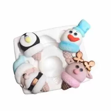 Molde de Silicone Sorvetes...