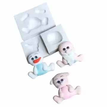 Molde de Silicone Fofouras...