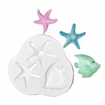 Molde de Silicone Kit Fundo...