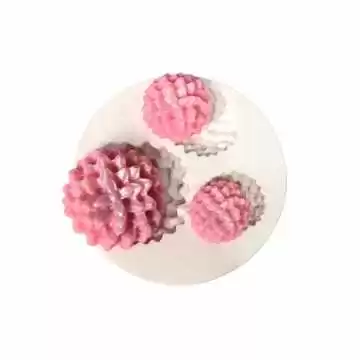 Molde de Silicone Flores...