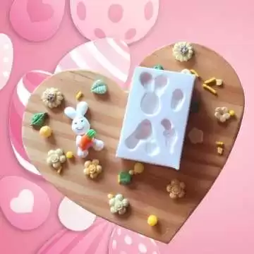 Molde de Silicone Páscoa...