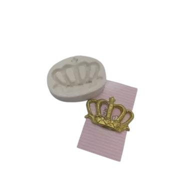 Molde de Silicone Coroa...