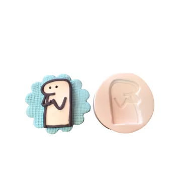 Molde de Silicone Flork...