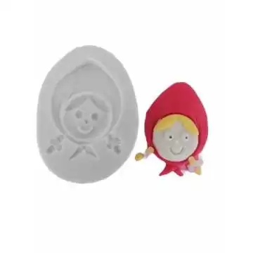 Molde de Silicone Carinha...