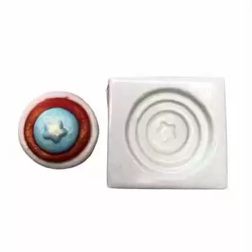 Molde de Silicone Escudo...