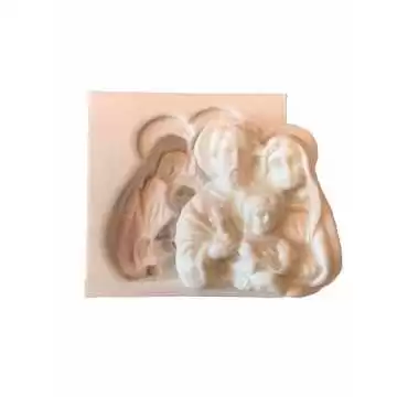 Molde de Silicone Família...