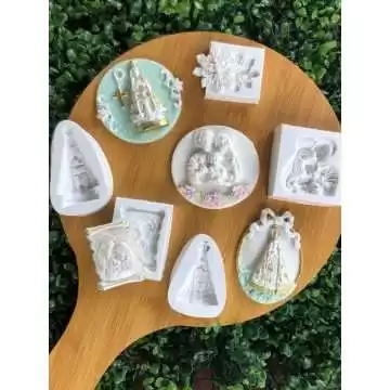 Molde de Silicone Cestinha...